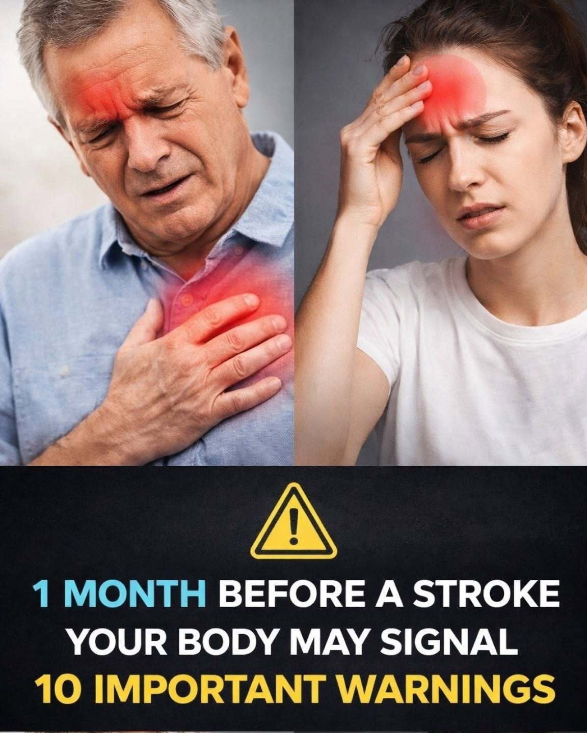 Your Body May Warn You Weeks Before a Stroke: 10 Signs You Should Never Ignore