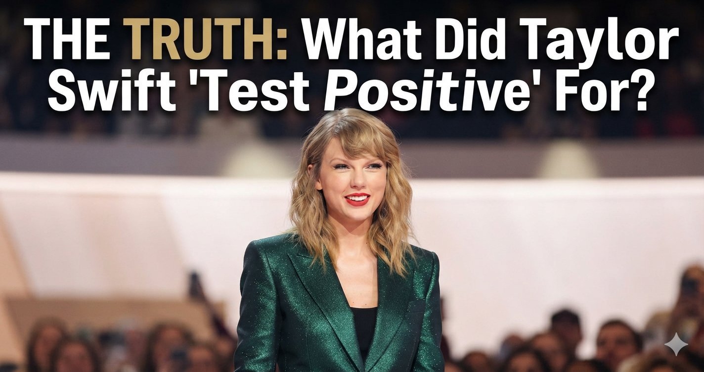 The Story Behind the Headline: What Did Taylor Swift Actually “Test Positive” For?