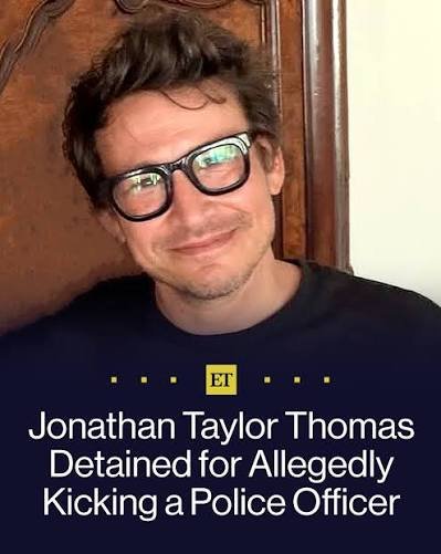 Jonathan Taylor Thomas Arrested