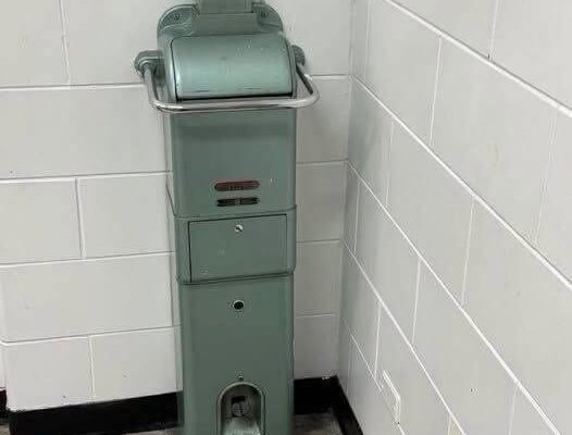 Forgotten Bathroom Relic: The Heavy Metal Trash Incinerator and the Era of Burning Our Garbage