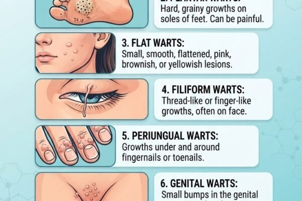 How to Get Rid of Warts: A Complete Guide to Treatments and the 7 Types of Warts